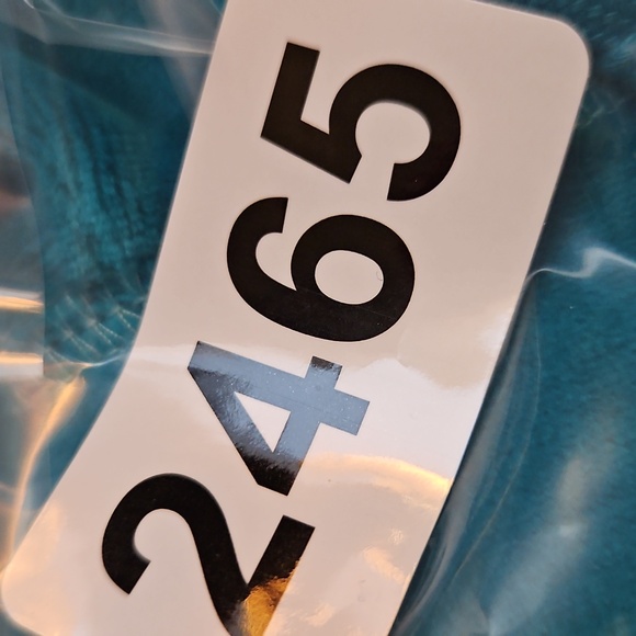 KIM ROGERS Track Suit  Pants Womens Sz S Athletic warm up green elastic velour - Picture 9 of 9